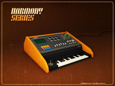 The Lonely Synth analog c4d hardware harmony olbakrone render synth the lonely synth vintage