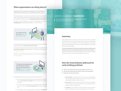 Under a cloud of suspicion 2d article clean design flat illustration isometric report template typograhy ui ux vector web website