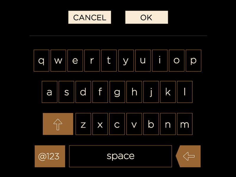 Canelo Challenge Keyboard game hennessy keyboard mobile ui