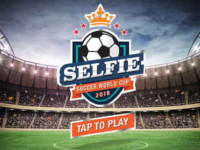 Selfie Soccer Game art direction game animation mobile mobile games uidesign ux design
