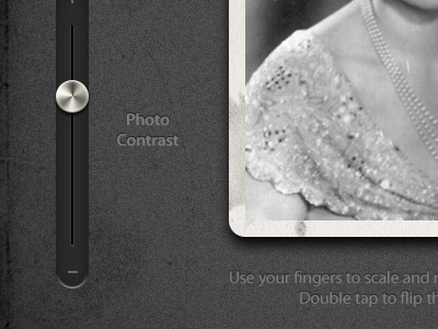 OldBooth for iPad grey oldbooth photo slider vintage