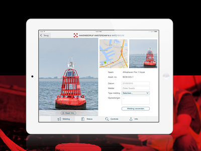 Port of Amsterdam - Tablet Application