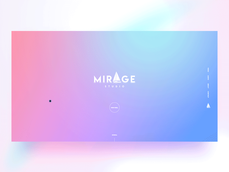 Mirage_01 animation design filters interaction jquery reel ui web