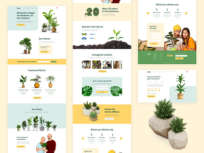 Online Plant Shop - WIP ecommerce flora flowers gardening green interface nature online shop online shopping online store plant plant shop plant store shop shopping website store ui web store web ui website