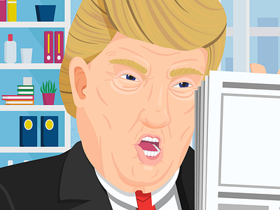 Donald Trump - Game Illustration