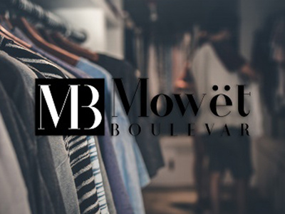 Mowët Boulevar logo design