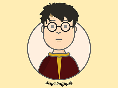 Harry Potter Flat Illustration Design