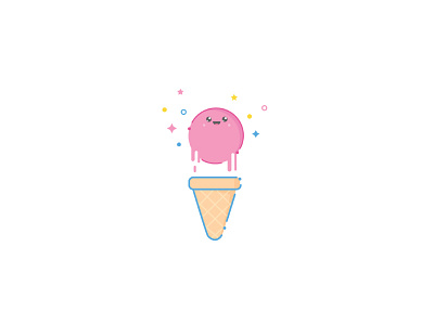Ice cream 36daysoftype cream cute i ice icecream illustration vector