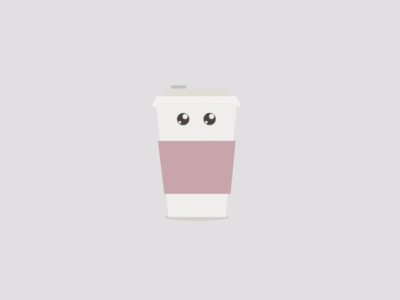 Sleepy Monday animation character coffee monday motion mug sleep sleepy starbucks