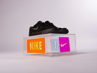 Nike Shoebox design icon nike physical print prototype shoe