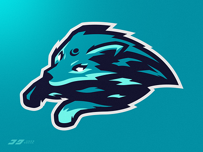 Ghost Fox Esports Mascot Logo