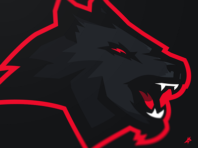 Berserk Dog Mascot Logo anime berserk brand dog esporst identity logo manga mascot sports wolf