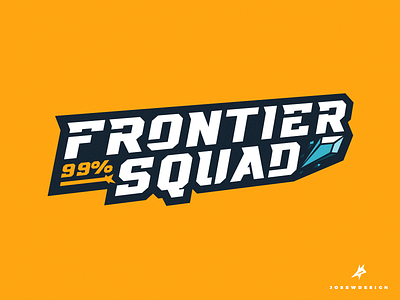 Frontier Squad branding esports games identity logo sport