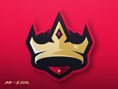 Crown Sport Logo brand crown esports gold identity king logo mascot sports