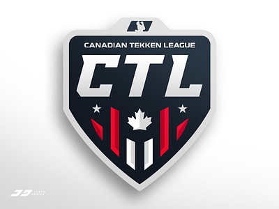 Canadian Tekken League badge brand canada emblem esports games logo sports tekken