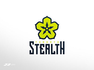 Toronto Stealth Cherry Blossom Shuriken Logo brand esports game identity logo sports tekken