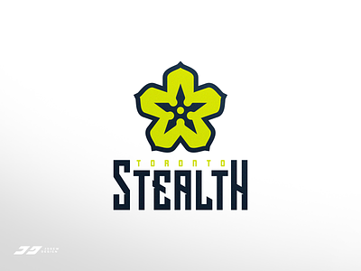 Toronto Stealth Cherry Blossom Shuriken Logo