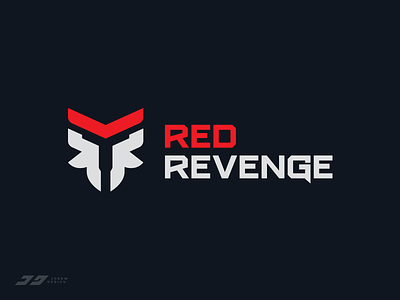 Red Revenge RR Logo brand branding esports gaming identity isotype logo sports ui