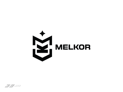 MK Melkor Logo badge brand branding emblem esports identity logo sports vector