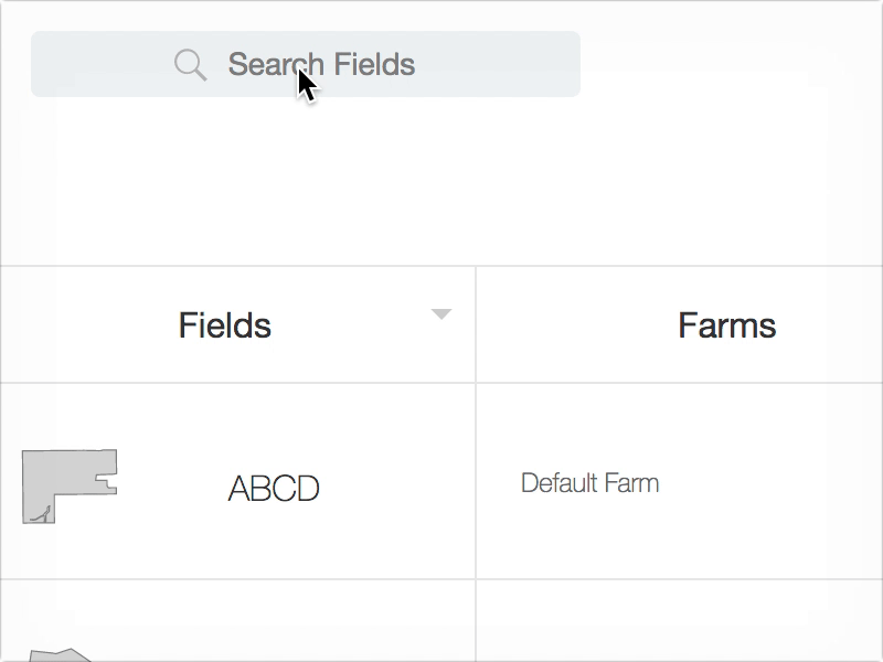 Search Fields