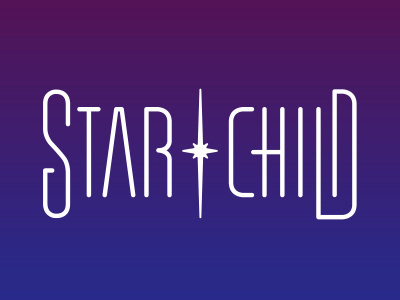 Star Child Video Game - Logo - Unused Concept child game logo star star child video video game video game logo