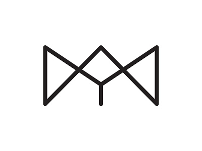 M A Y brand geometric identity lettering logo m mark may monogram shape typography