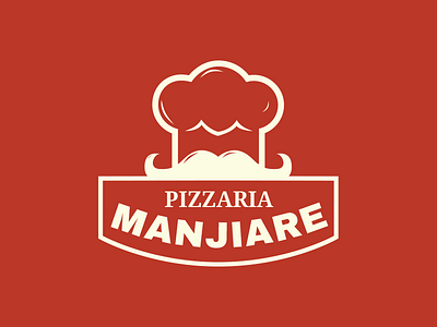 Pizzaria Manjiare brand branding graphic design identity logo logotype pizza