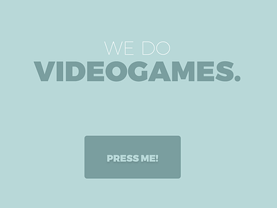 WE DO VIDEOGAMES. games ui user interface videogames web web design