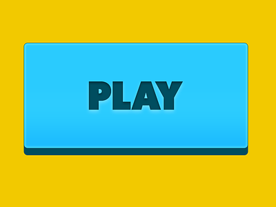 Play Button blue game play ui video game videogame yellow