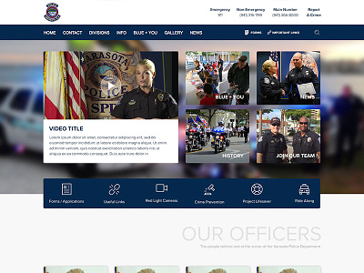 Police Department Website
