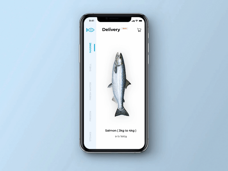 Fishing dailyui mobile app motion design product design ui ux visual design