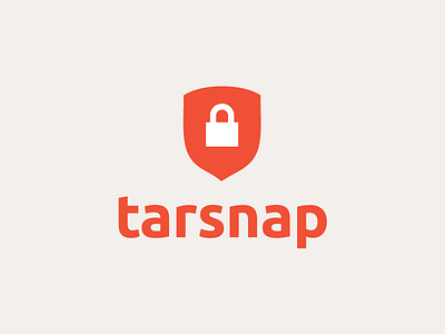 Tarsnap logo concept branding icon icons lock logo logo design logo mark mark minimal protection security simple
