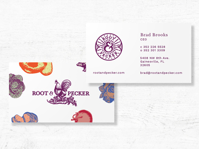 Root & Pecker Business Card