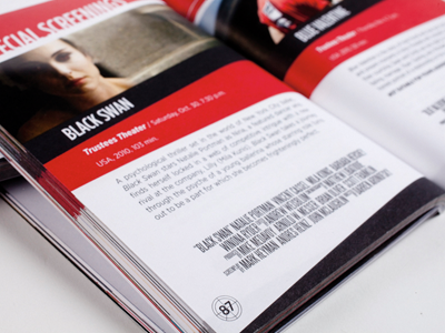 2010 Savannah Film Festival pocket guide detail savannah design art advertising scad festival photography booklet detail film festival graphic design mixed media campaign savannah film festival film fest