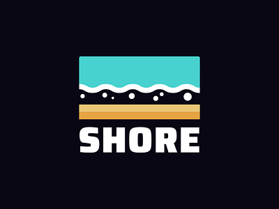 Shore logo beach logo blue hue logo blue logo ocean logo shore logo