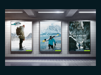 Travel Alberta – READY Campaign Posters