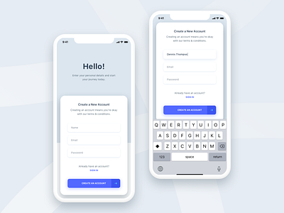 Daily UI #001, Hope you like & give suggestions! interactive design mobile ui