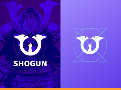 SHOGUN flat icon idenity illustration japan japanese culture logo logo idea logo identity logodesign minimal shogun symbol symbolism vector