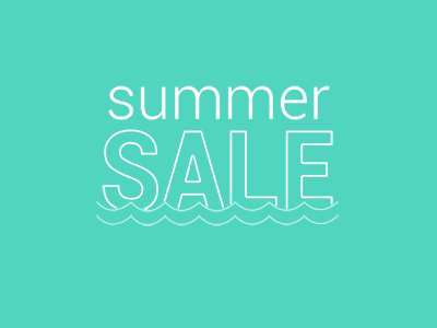 Summer Sale Concept concept gif icon logo retail sale summer summer sale vera bradley waves