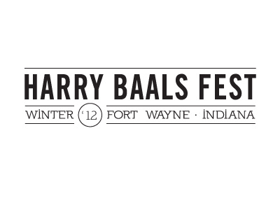 Harry Baals Fest - Logo 2012 festival fort wayne harry baals icon logo winter