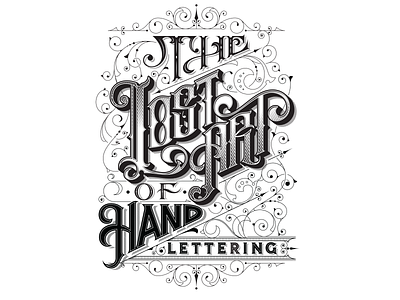 The Lost Art Of Hand Lettering