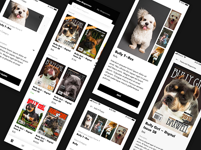 Puppies App UI Design