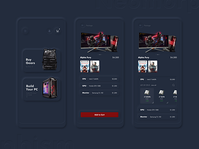 Neumorphism UI Inspiration - 2020 Trend 2020 design 2020 trend design neumorphism sketch soft trend trending design ui ui ux design ux