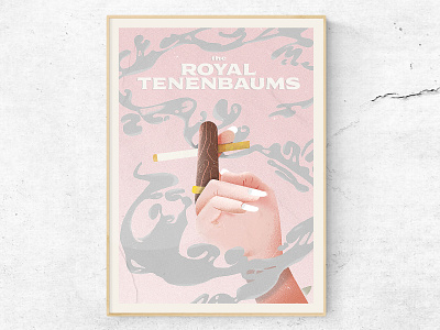 Tenenbaums colour design illustration print texture type typography