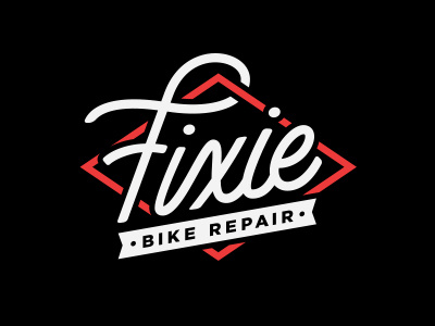 Fixie bike fixed gear logo repair