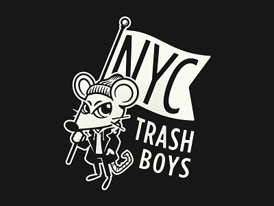 Trash Boys new york city nyc rat