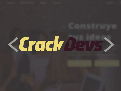 Crack/Devs logo developers logo web