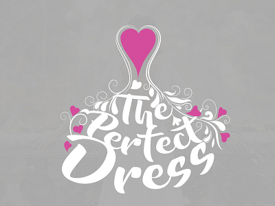 The Perfect Dress bride dress logo weeding