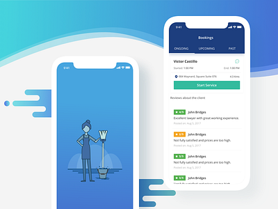 Cleaning Service App By Aashna On Dribbble