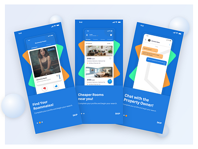 Property & Roommates Finder App